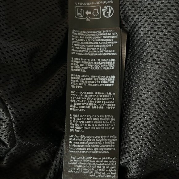 Balenciaga Black & Red Lion Club Embroidered Logo Track Jacket - Picture 7 of 7